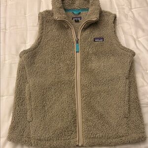 Patagonia Kids Fleece Vest - Tan